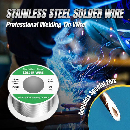 🧵 ACHETEZ 2, OBTENEZ 1 GRATUIT ! ⚙️ Fil de soudure en acier inoxydable – Haute résistance & polyvalent – Idéal pour la soudure TIG, MIG ou MMA – compatible avec la plupart des métaux – parfait pour atelier ou chantier 🔩🛠️✨
