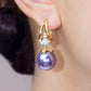 💐50% DE RÉDUCTION ! Boucles d’oreilles perles scintillantes – Cadeau tendance pour elle 💝🎁【Offre Limitée】