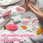 🍓50% DE RÉDUCTION ! Cadeau Parfait en Peluche – Strawberry Bunny Transformable pour Enfants 🎁🌸【Idée Cadeau】