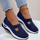 👟 60% DE RÉDUCTION! 🚶‍♀️Baskets légères et respirantes pour femme, en maille, à enfiler, unies et tendance