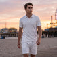 👕 PROMO LIMITÉE 50% DE RÉDUCTION ! ✨ Ensemble d'Été 2 Pièces Homme – Short, Confortable ✨