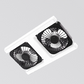 🌀💡 OFFRE LIMITÉE 50% DE RÉDUCTION! Ventilateur de Plafond Double Tête avec Lumière LED – Double Flux d’Air, Télécommande Moderne, Moteur Silencieux – Rafraîchissez Votre Salon & Chambre avec Style 🛋️😴