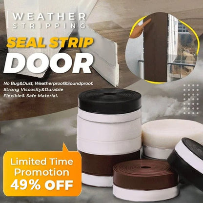 🚪🌿 -60% ! ✨Bande d'Étanchéité Silicone 5m – Anti-Poussière & Anti-Insectes pour Portes et Fenêtres.