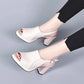 👗🌙🕊️ OFFRE LIMITÉE 50% DE RÉDUCTION! Sandales en Cuir à Talons Hauts Élégantes – Style Polyvalent, Confort – Parfaites avec Robes, Jupes ou Pantalons – Rehaussez Votre Look en Toute Occasion 🌟💃