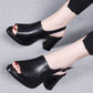 👗🌙🕊️ OFFRE LIMITÉE 50% DE RÉDUCTION! Sandales en Cuir à Talons Hauts Élégantes – Style Polyvalent, Confort – Parfaites avec Robes, Jupes ou Pantalons – Rehaussez Votre Look en Toute Occasion 🌟💃