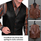 Gilet vintage pour hommes 🔥Achetez-en 2, livraison gratuite🔥