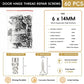 🛠️📐 -50% ! 🔩Chevilles auto-foreuses – Sans pré-perçage, pose rapide.