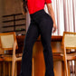 ✨ Silhouette Allongée & Stylée - Jean Taille Haute Évasé - Effet Gainant et Jambes Infinite 【Promo -50%】