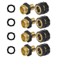 🛠️ -50% SUR CETTE KIT ! Raccords Rapides en Alu 3/4" – Légers, Étanches & Clipables en 1 Seconde 💨🔗【Qualité Pro】