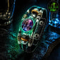 ✨♈ Bracelet en cuir phosphorescent du signe du zodiaque – 12 signes, design unisexe et 2 tailles