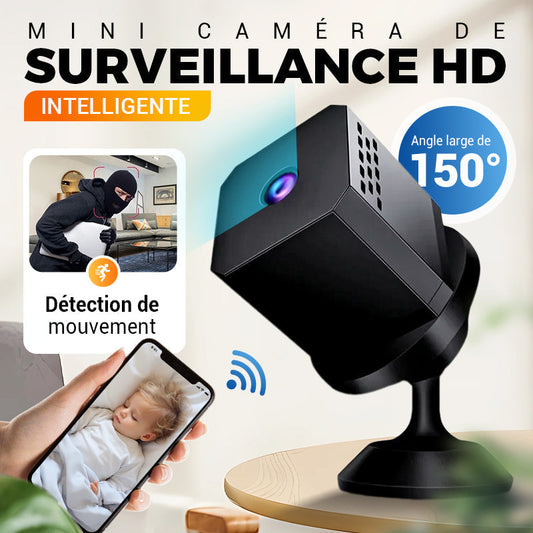 📢📢50% de réduction ! Mini caméra de surveillance HD intelligente – Vision nocturne, détection de mouvement & installation en 1 minute ! 🤩🌹