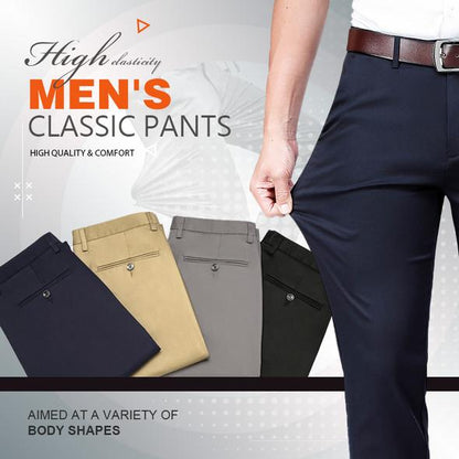 👖 60% DE RÉDUCTION ! 🧵 Pantalon Classique Homme – Tissu Stretch, Coupe Moderne & Confort 24h 👞
