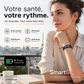 ⌚🛒 -50% ! 📲Montre Connectée SmartSense – Bluetooth 5.0, Suivi Santé & Étanche 50m