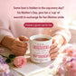 💐50% DE RÉDUCTION ! Mug Cadeau pour Maman – Message Humour & Amour pour la Fête des Mères 🌷🎁【Offre Limitée】