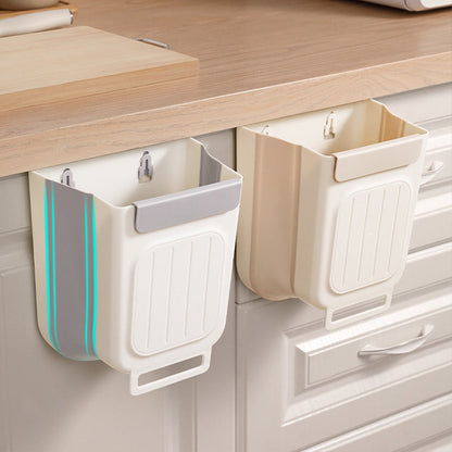 💐50% DE RÉDUCTION ! Poubelle Pliable Suspendue – Gagnez de la Place dans Votre Cuisine 📦✨【Offre Limitée】