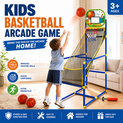 🏀⚡ -50% ! 👦Panier arcade – Dépense énergie, améliore coordination.
