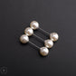 Broche perlée Clips de décoration pour vêtements