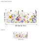 ✨ NOUVEAUTÉ 2026 | Lot d'Autocollants Bouquet de Fleurs | Double Face & Amovible 🌸【-50%】