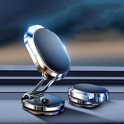 🔥 PROMO FLASH : 50% DE RÉDUCTION ! Support Magnétique Voiture Pliable – Rotation 360°, 6 Aimants N52 & Bras Repliable for Téléphones 4–7″ ✨