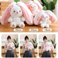 🍓50% DE RÉDUCTION ! Cadeau Parfait en Peluche – Strawberry Bunny Transformable pour Enfants 🎁🌸【Idée Cadeau】
