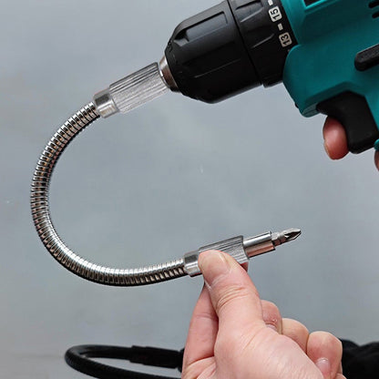 🔩🔧 Porte-Embouts Flexible Hexagonal en Acier au Carbone – Souple, Robuste et Polyvalent