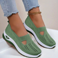 👟 60% DE RÉDUCTION! 🚶‍♀️Baskets légères et respirantes pour femme, en maille, à enfiler, unies et tendance