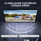 🔥 60% DE RÉDUCTION ! ✨ Écran Projection Portable Extérieur - Pliable et Réglable, Qualité 4K, Soirée Cinéma en Plein Air 🎬🌌