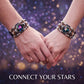 ✨♈ Bracelet en cuir phosphorescent du signe du zodiaque – 12 signes, design unisexe et 2 tailles