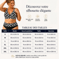 👙 50% DE RÉDUCTION 🌊 Ensemble bikini deux pièces taille haute femme – Soutien-gorge à coques & shorty assorti – Tissu extensible, séchage rapide – parfait pour la plage, la piscine ou les vacances ☀️