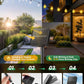 💐60% DE RÉDUCTION ! Guirlande Solaire Écologique – Éclairage Décoratif Sans Facture ☀️🌿【Prix Vert】