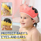👶🛒 -50% ! 🛁Bonnet de Douche Impérméable pour Bébé – PP + TPE, Ajustable & Couronne Dessin Animé.