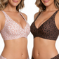 🌸💕 PROMO FLASH 50% ! Soutiens-Gorge Sans Fil Gelée Femme – Bralette Push-Up Sans Couture, Col Profond en V, Confort Quotidien ✨