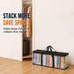 🔍✨📦 Grand sac de rangement en plastique transparent – Épais et résistant aux déchirures, design transparent pour une identification facile, idéal pour vêtements, déménagement et rangement maison 🧺🏠🔒