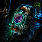 ✨♈ Bracelet en cuir phosphorescent du signe du zodiaque – 12 signes, design unisexe et 2 tailles