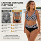 👙 50% DE RÉDUCTION 🌊 Ensemble bikini deux pièces taille haute femme – Soutien-gorge à coques & shorty assorti – Tissu extensible, séchage rapide – parfait pour la plage, la piscine ou les vacances ☀️