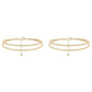💐50% DE RÉDUCTION ! Bracelet de Cheville Féminin – Couches Délicates & Brillantes 💖✨【Prix Casse】