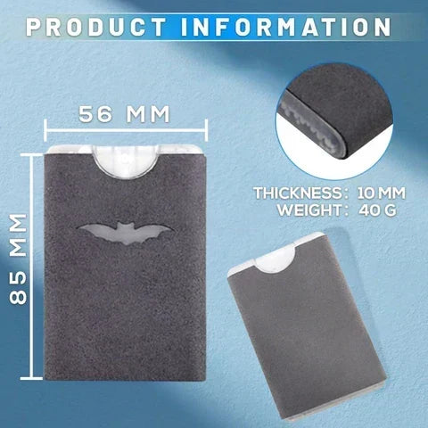 📱🧼 Nettoyant d’Écran 2-en-1 Réutilisable – Vaporisateur Grand Angle, Chiffon Microfibre et Format Portable