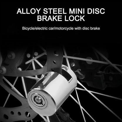 🔒🏍️ Bloque-Disque Antivol pour Moto et Vélo | Verrouillage Instantané en 1 Pression, Acier Allié Haute Résistance & 100% Étanche