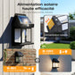 ☀️🏡 Applique Murale Solaire LED Effet Tungstène | Détecteur de Mouvement PIR, Étanche IP65 & Éclairage Zéro Électricité
