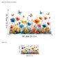 ✨ NOUVEAUTÉ 2026 | Lot d'Autocollants Bouquet de Fleurs | Double Face & Amovible 🌸【-50%】