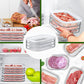 🍱🧊 -60% ! 🌟Boîtes Alimentaires 3 Étages – PET Transparent, Hermétiques & Empilables pour Réfrigérateur Organisé.