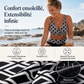 👙 50% DE RÉDUCTION 🌊 Ensemble bikini deux pièces taille haute femme – Soutien-gorge à coques & shorty assorti – Tissu extensible, séchage rapide – parfait pour la plage, la piscine ou les vacances ☀️