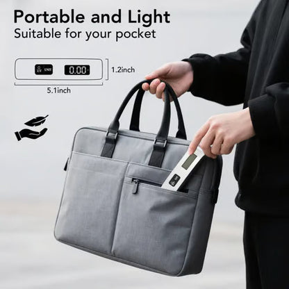 ✈️⚖️ Pèse-Bagage Numérique Portable – Capacité 50 kg, Écran LCD Rétroéclairé et Arrêt Automatique