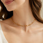 💎🛒 -50% ! 💛Collier Cœur Radieux – Acier Inoxydable 304 – Cœur Ajouré & Finition Polie pour Quotidien Élégant.