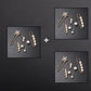 Broche perlée Clips de décoration pour vêtements