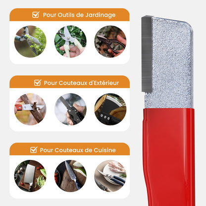 🏆🔪 PROMO FLASH 50% ! Aiguiseur de Couteaux Portable – Compact, Léger, Parfait pour Camping, Randonnée, Voyage & Cuisine 🌲