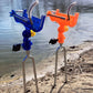 🎣🧲 Support de canne à pêche autobloquant à tourelle – Réglable à 360°, acier inoxydable et maintien stable