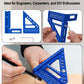 💐50% DE RÉDUCTION ! Rapporteur multi-angles 22.5°-90° – Pour menuiserie & charpente 📏⚡【Offre Limitée】