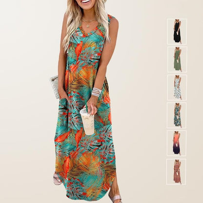 💐59% DE RÉDUCTION ! Robes d‘Été avec Poches – Confort & Style pour la Plage 👗🌸【Offre Limitée】