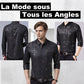👔 60% DE RÉDUCTION! ✨ Chemise à Manches Longues Sans Repassage pour Hommes – Infroissable, Coupe Premium & Confortable 👕